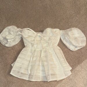 White Puff Sleeve Blouse